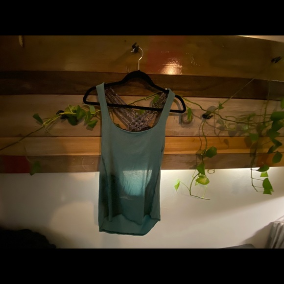 lululemon athletica Tops - LULULEMON Green/Mint/Blue Athletic Tank (6)🍋